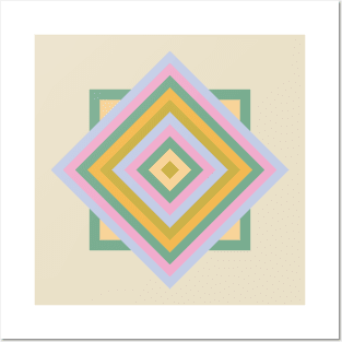 Geometric Bliss Posters and Art